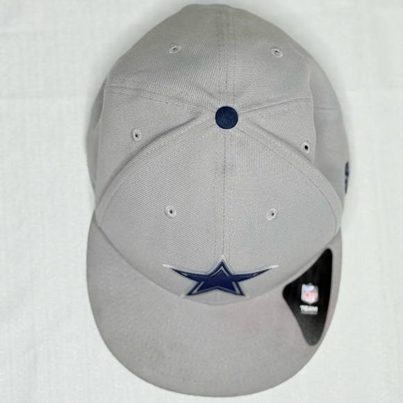 DALLAS COWBOYS New Era 9Fifty Gray Navy Blue Mens Hat Cap Adjustable - Picture 1 of 7